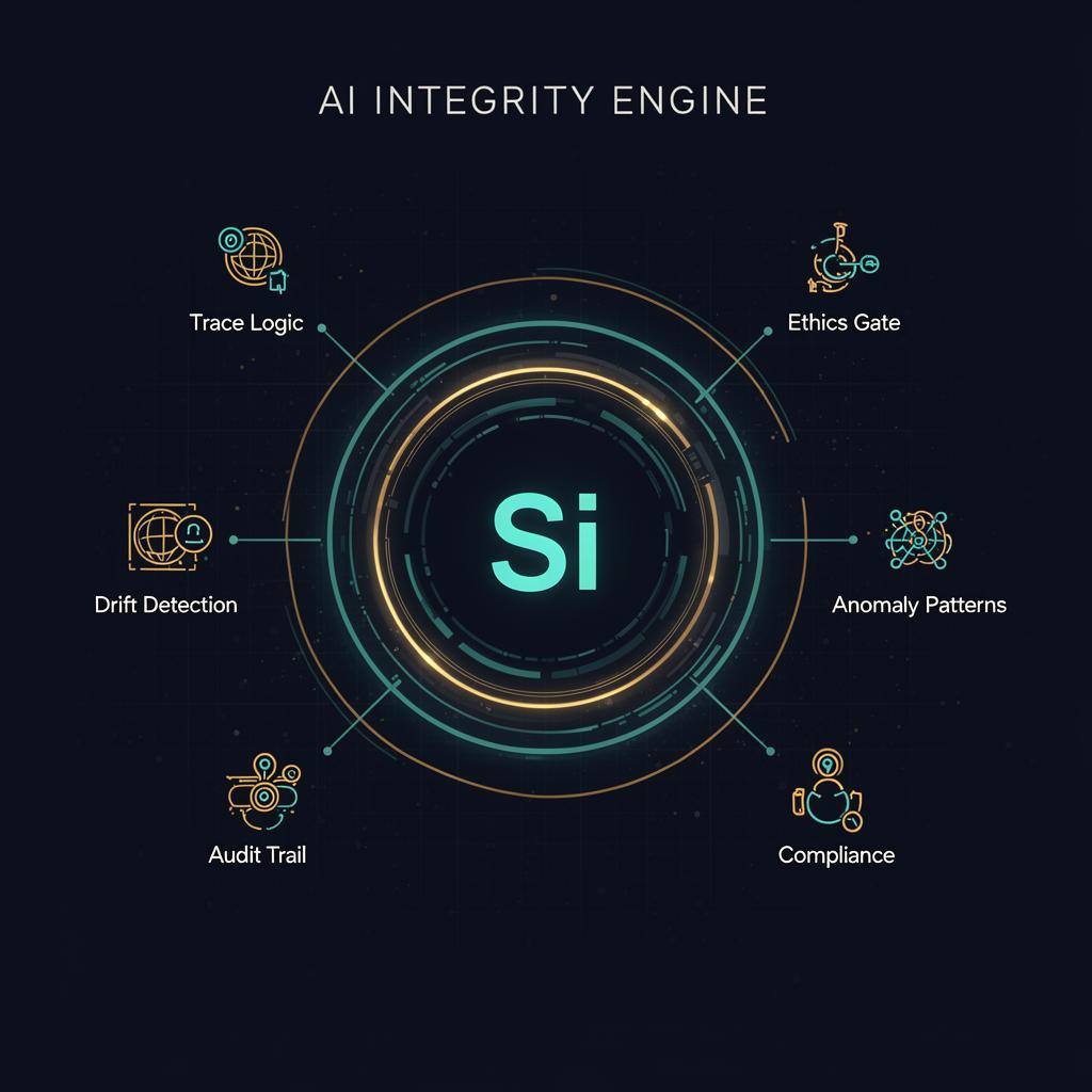 Meridian Sentinel — oversight infrastructure for any AI stack with trace logic, 8-domain ethics gate, drift and bias detection, and audit trail